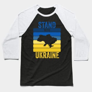 Stand with Ukraine Baseball T-Shirt